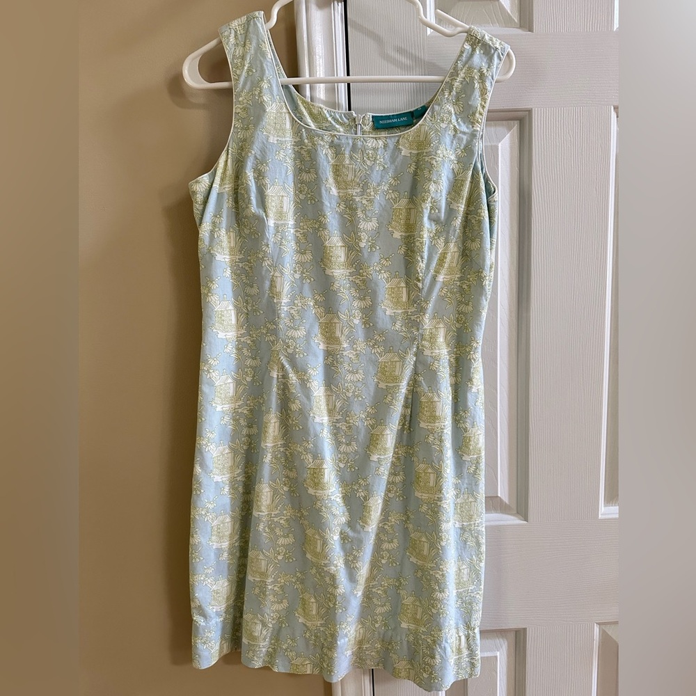 Toile print dress